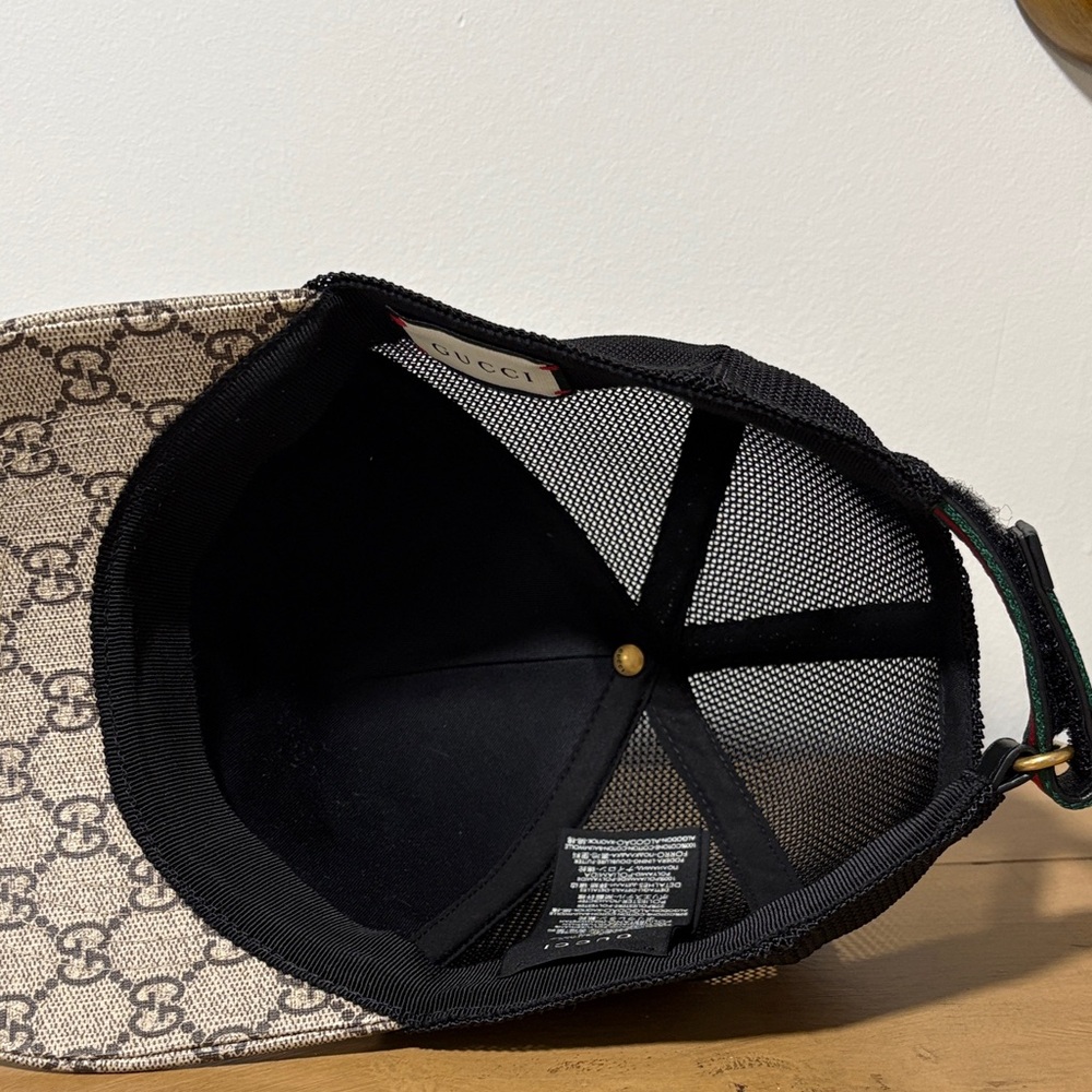 Gucci Beige and Black Tiger Cap - Picture 7 of 9
